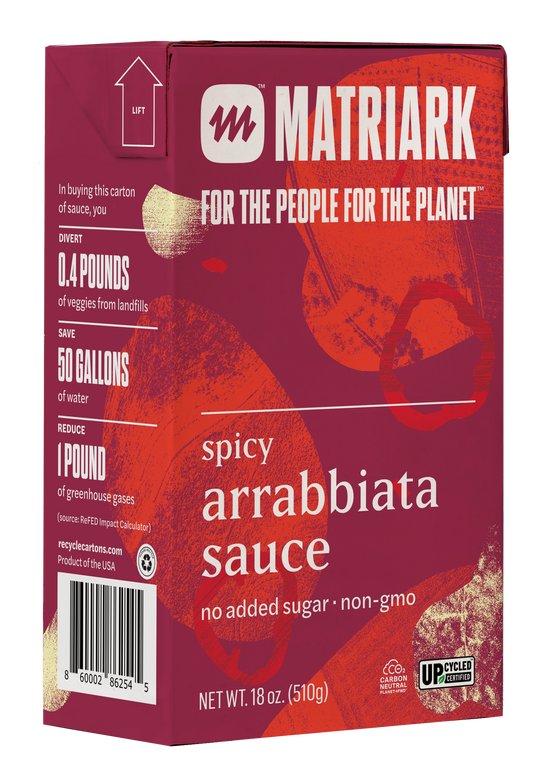 Spicy Arrabbiata Sauce 18oz - Matriark