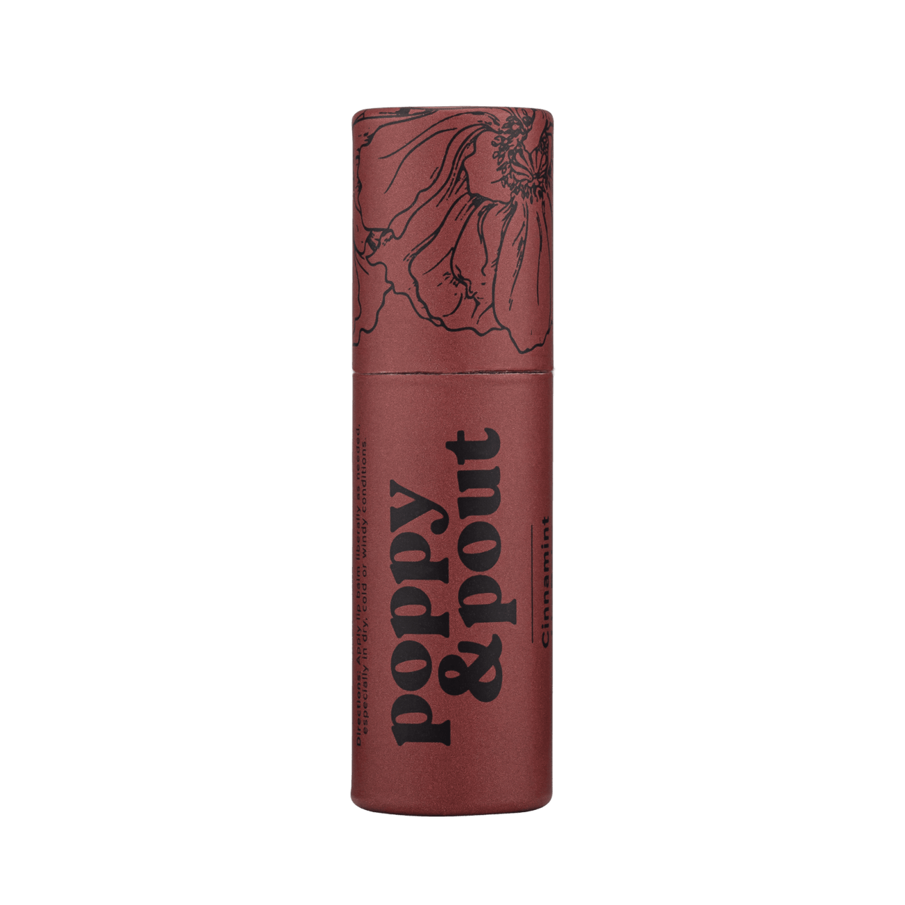 Cinnamint Lip Balm - poppy & pout