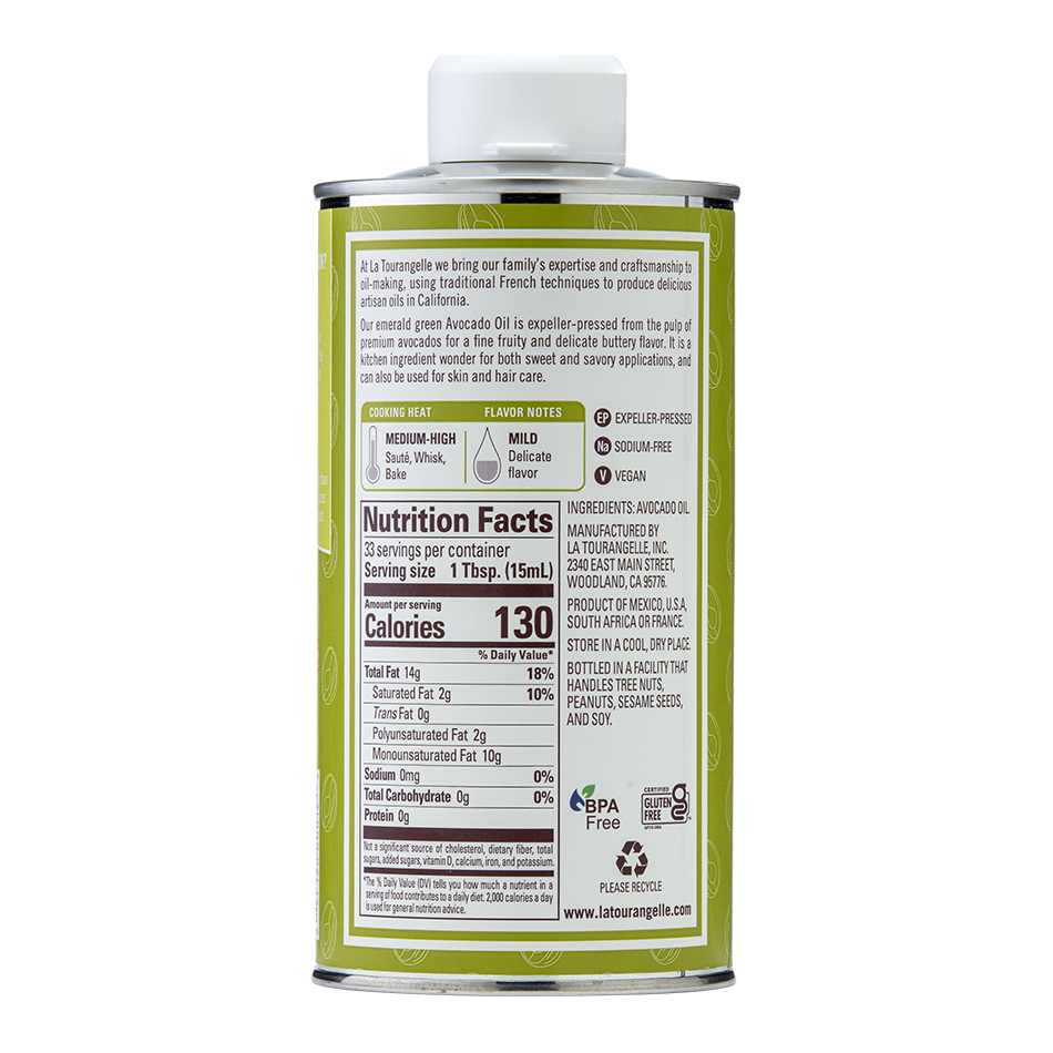 Avocado Oil, 500ml - La Tourangelle