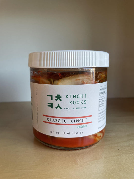 Vegan Classic Kimchi - Kimchi Kooks 16oz