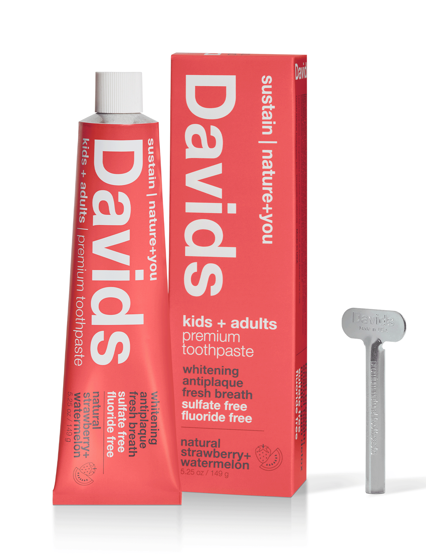 Strawberry Watermelon Toothpaste - Davids