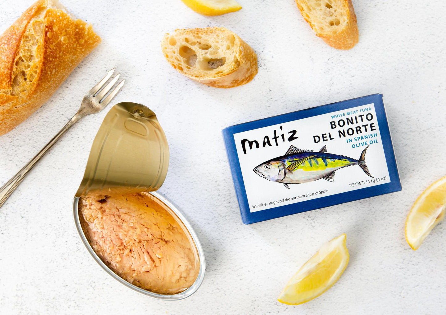 Bonito Tuna in Olive Oil 4oz - Matiz