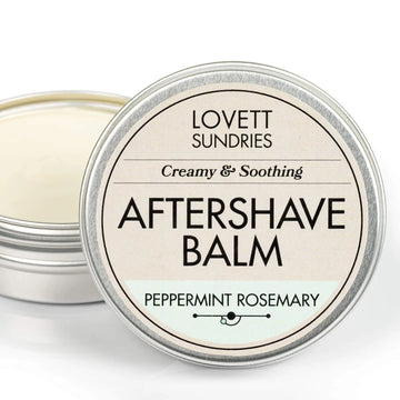 Aftershave Balm For Healing - Peppermint Rosemary