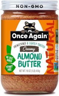 Almond Butter 16oz - Once Again