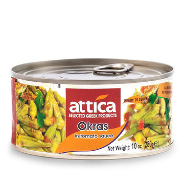 Attica Okra in Tomato Sauce 10 Oz