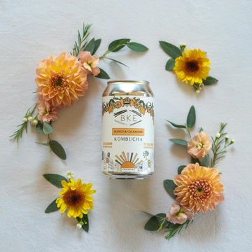 BKE Mango and Calamansi Kombucha 12oz Can