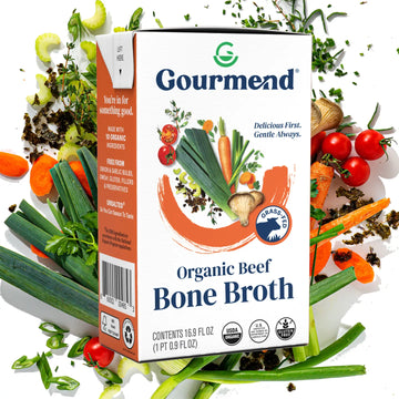 Beef Bone Broth (Organic, Low Fodmap, Unsalted)