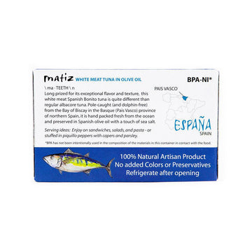 Bonito Tuna in Olive Oil 4oz - Matiz