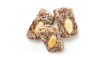 Coconut Date Rolls w/ Almonds, Net Wt. 0.65lbs