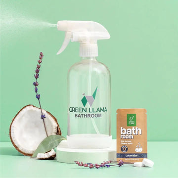 Eco-Friendly Refillable Bathroom Cleaning Kit
