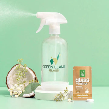 Eco-Friendly Refillable Glass Cleaning Kit
