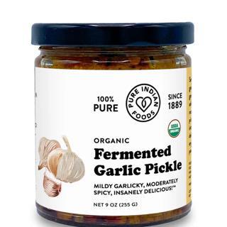 Fermented Garlic Pickle, Certified Organic - 9 oz