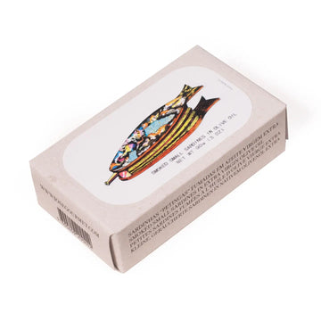 Jose Gourmet Smoked Small Sardines in Extra Virgin Olive Oil, 90g