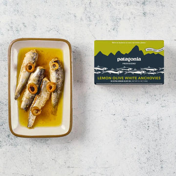 Lemon Olive Spanish White Anchovies - Tinned Fish