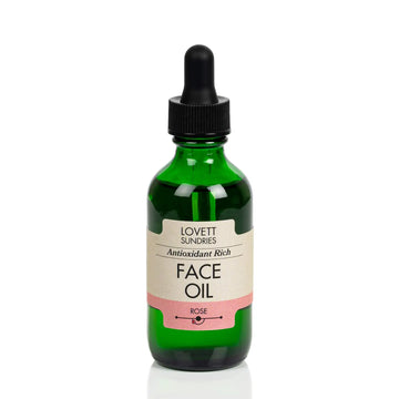 Organic Face Oil For Sensitive Skin - Rose