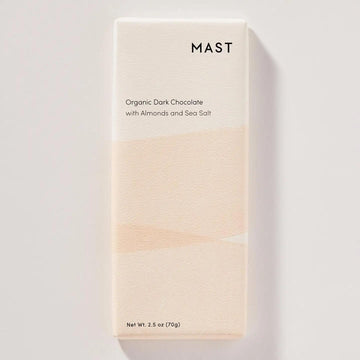 Organic Dark Chocolate with Almonds and Sea Salt