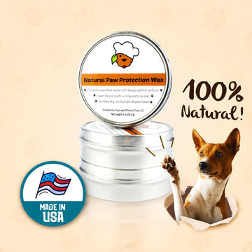 Paw Wax Tin | Dog Paw Balm | Nose and Paw Balm | Puppy Pads