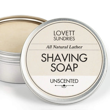 Shaving Soap For Long Lasting Natural Lather - Unscented