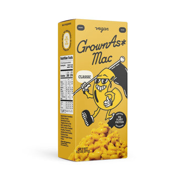 Vegan Mac & Cheese - GrownAs* Foods classic