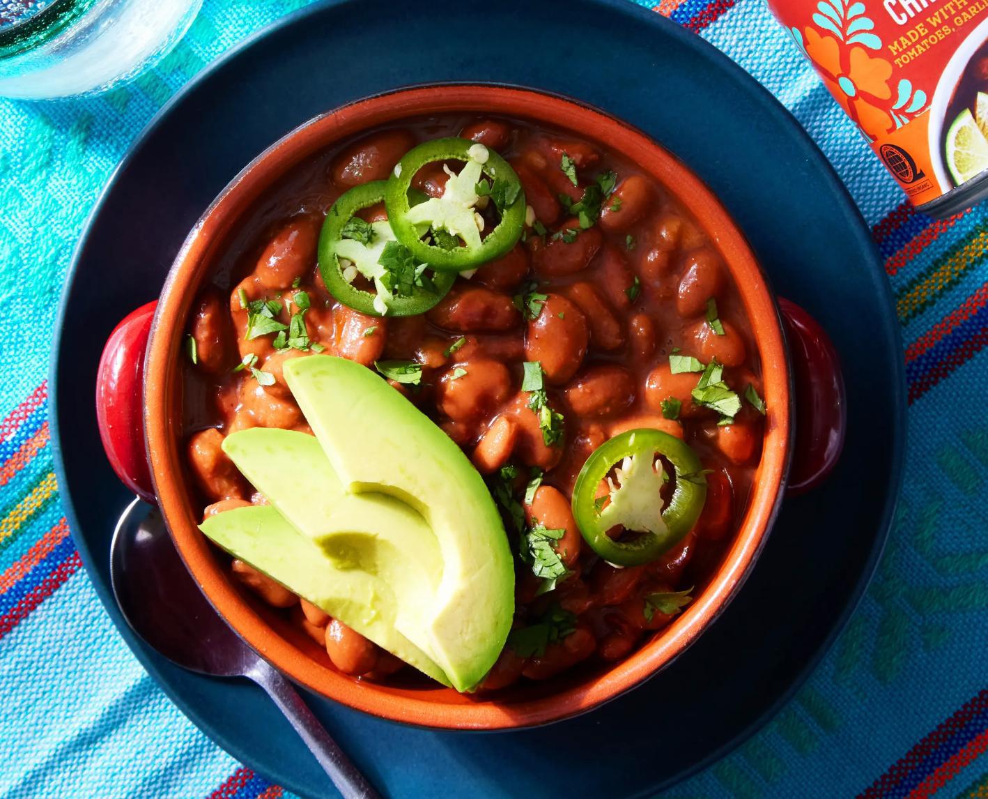 Vegan Charro Beans 15.5oz - Siete Foods