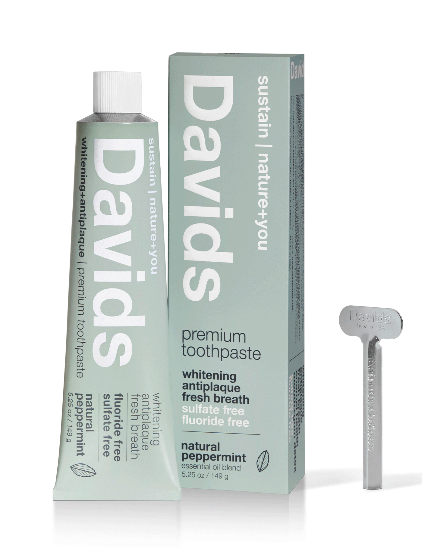 Peppermint Toothpaste - Davids