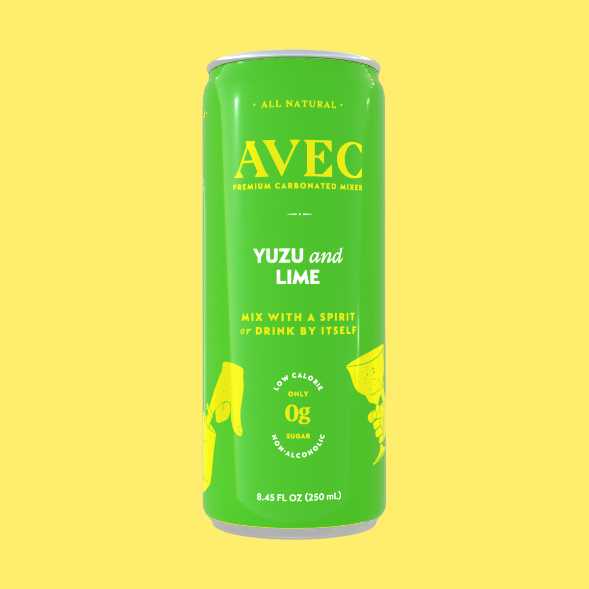 Yuzu & Lime Carbonated Mixer - Avec