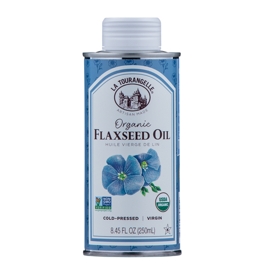 Organic Flaxseed Oil, 250ml