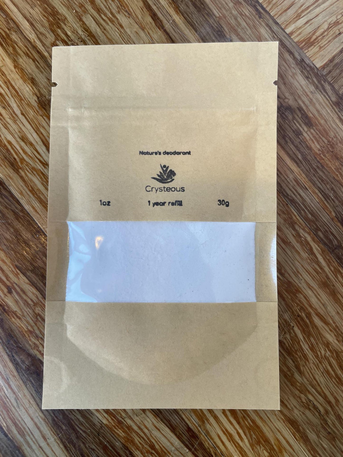 Crysteous Deodorant - Refill Pack 1oz