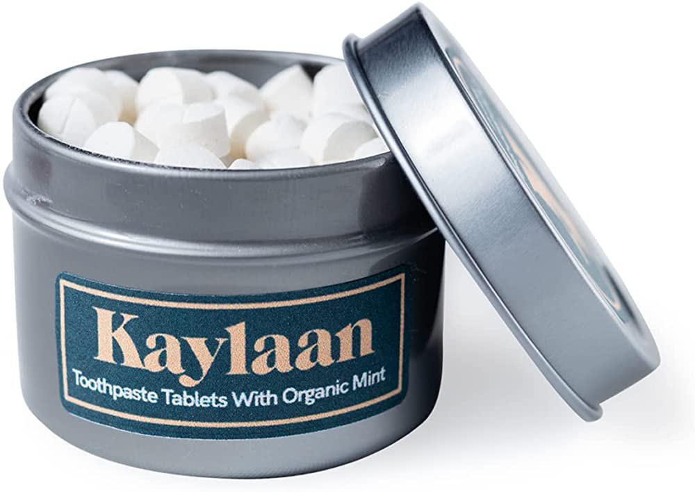 Kaylaan, Fluoride Tin w/ Tooth Tablets, Mint 90ct