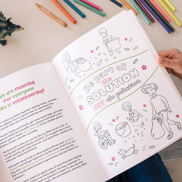 Healthy Earth Kid's Coloring Book