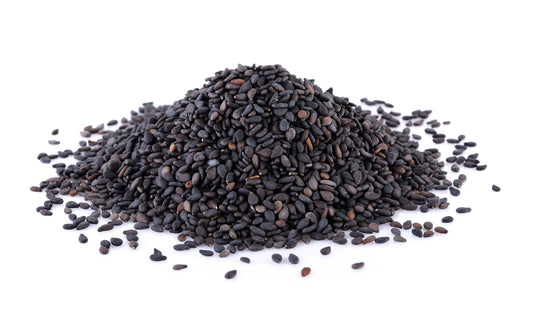 Sesame Seeds, Black, Organic, Net Weight 0.25 lbs