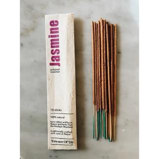 Handcrafted 100% Natural Artisanal Incense, Jasmine