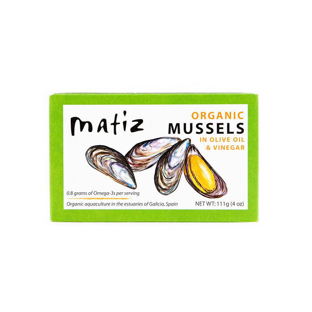 Mussels in Olive Oil & Spices 4oz - Matiz