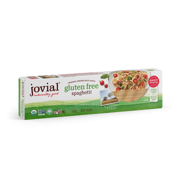 100% Organic Gluten Free Brown Rice Spaghetti