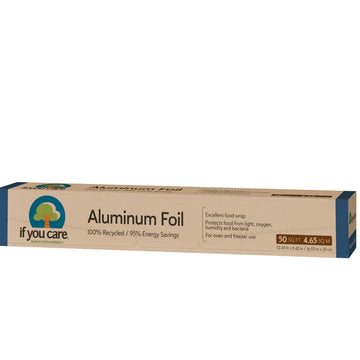 100% Recycled Aluminum Foil, 50 sq ft.