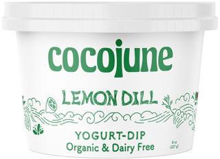 Organic Dairy Free Yogurt Dip - Lemon Dill, Cocojune