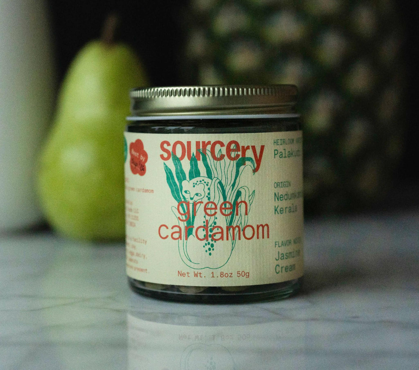 Green Cardamom, 1.8oz - Sourcery