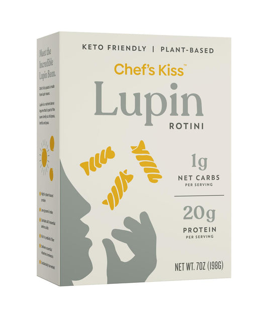 Lupin Rotini Pasta 7oz - Chef's Kiss