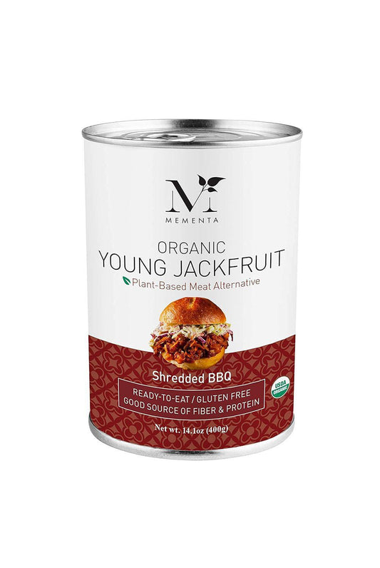 Shredded BBQ Jackfruit, Organic 14.01oz - Mementa