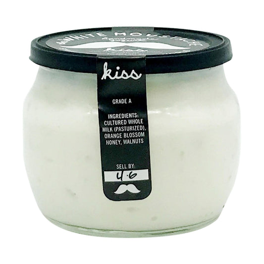 Yogurt, Kiss (Orange Blossom, Honey, & Walnuts) 8oz - The White Moustache