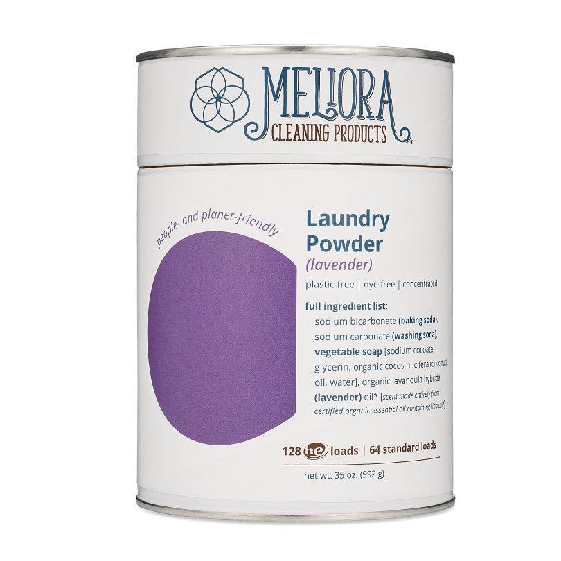 Lavender Laundry Powder, 64 Loads, Refillable Container w/ Scoop