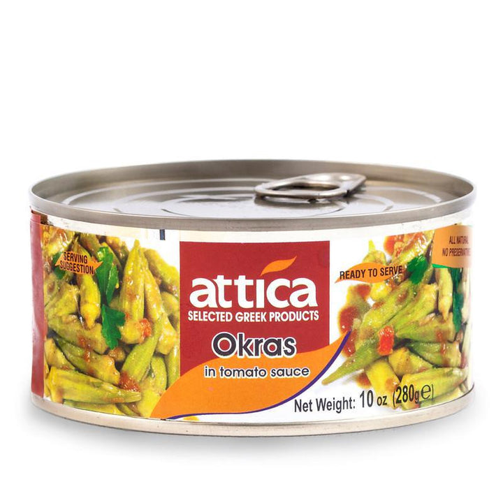 Attica Okra in Tomato Sauce 10 Oz