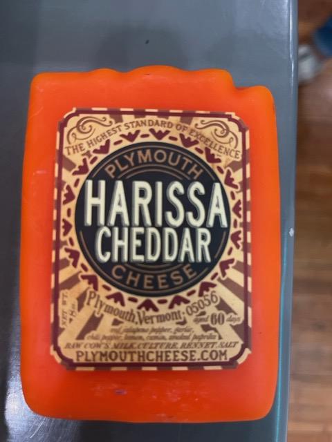 Harissa Cheddar 8oz - Plymouth Cheese