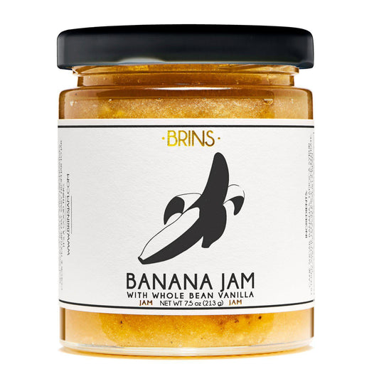 Banana Jam with Vanilla 7.5oz