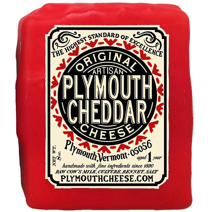 Original Plymouth Cheddar 8oz - Plymouth Cheese