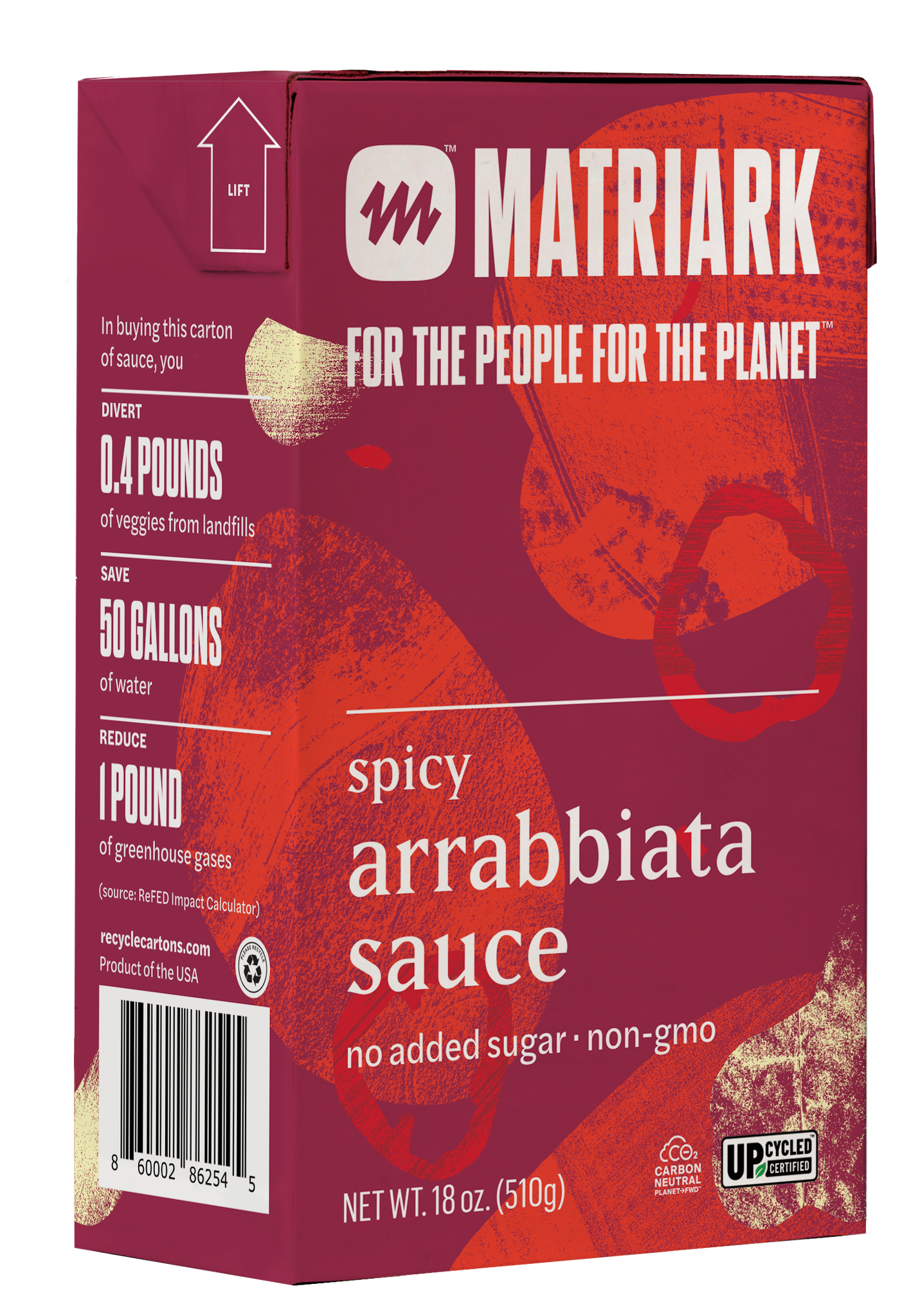 Spicy Arrabbiata Sauce 18oz