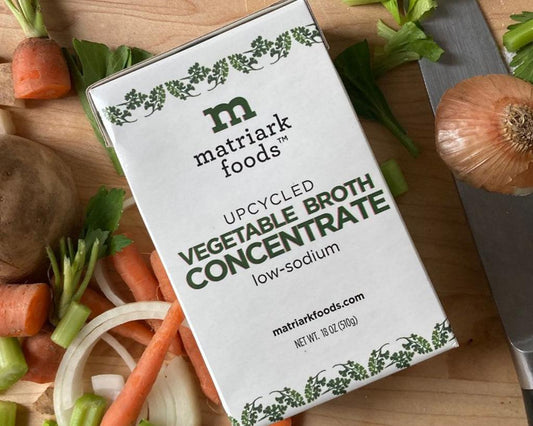 Upcycled Vegetable Broth Concentrate 18 oz - Matriark Foods