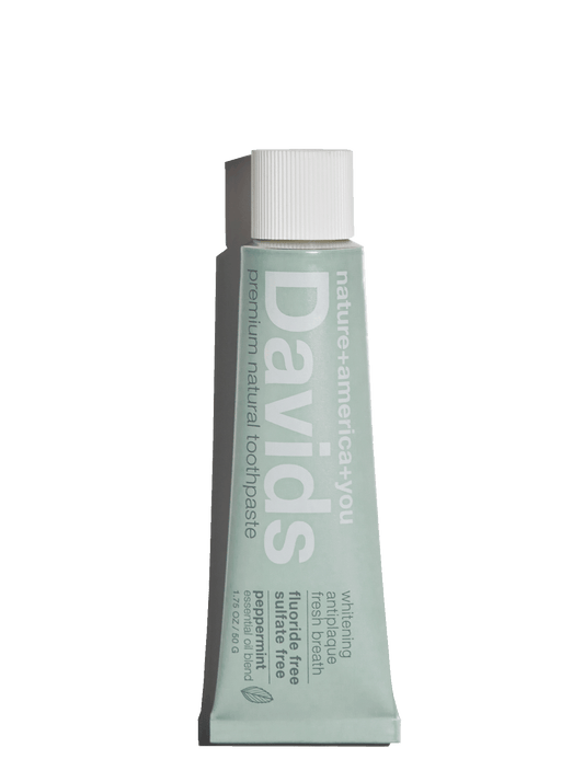 Travel Size Peppermint Toothpaste - Davids
