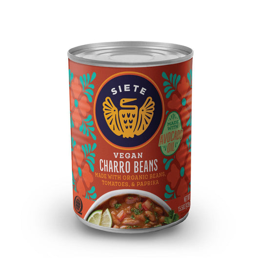 Vegan Charro Beans 15.5oz - Siete Foods