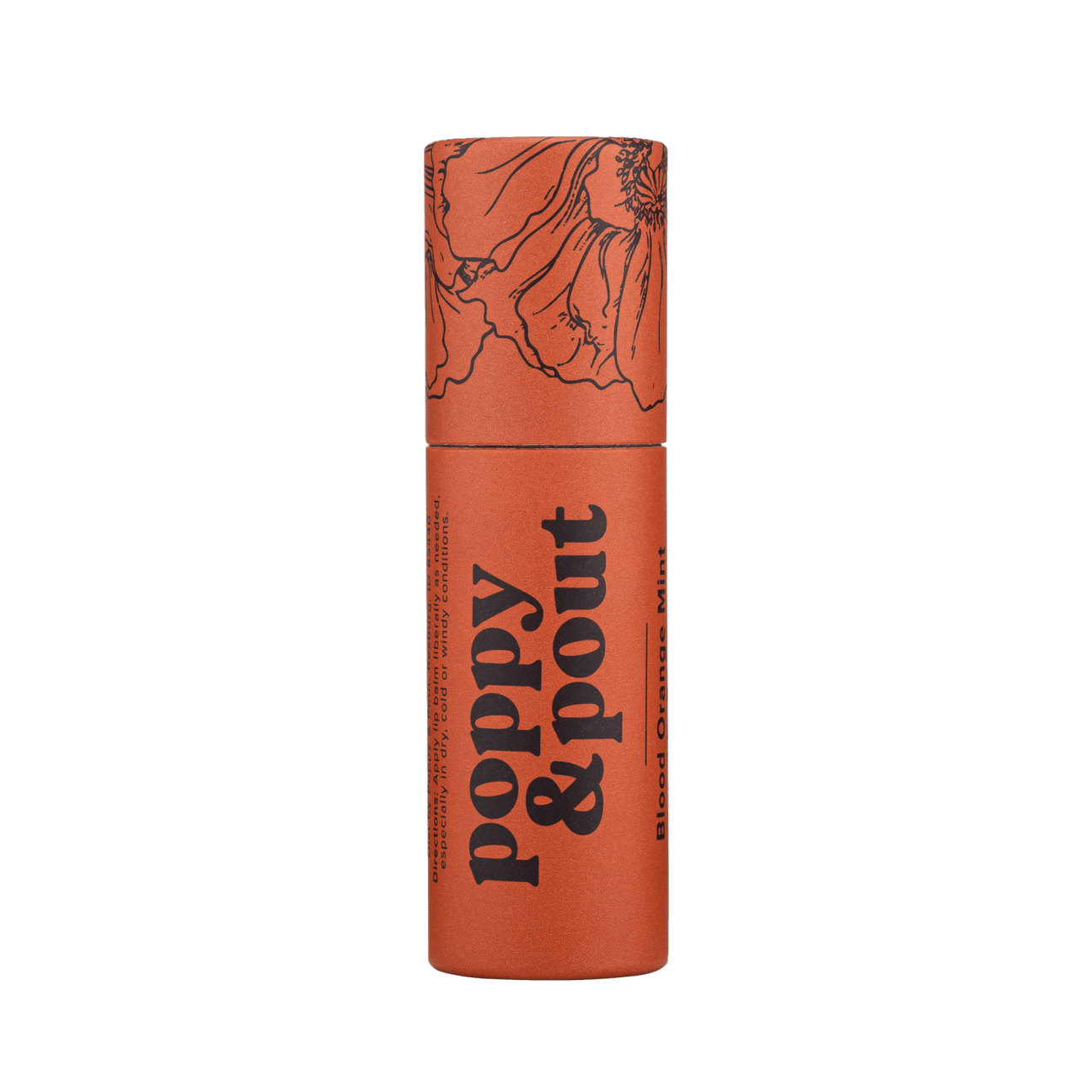 Blood Orange Mint Lip Balm - poppy & pout